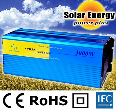 Inverter καθαρού ημιτόνου 3000Watt/ 3750VA 12V-24v