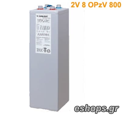 8 OPzV 800 2V GEL