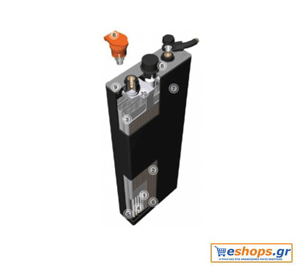 10 PzB 850 2V Μπαταρία SUNLIGHT βαθιάς εκφόρτισης